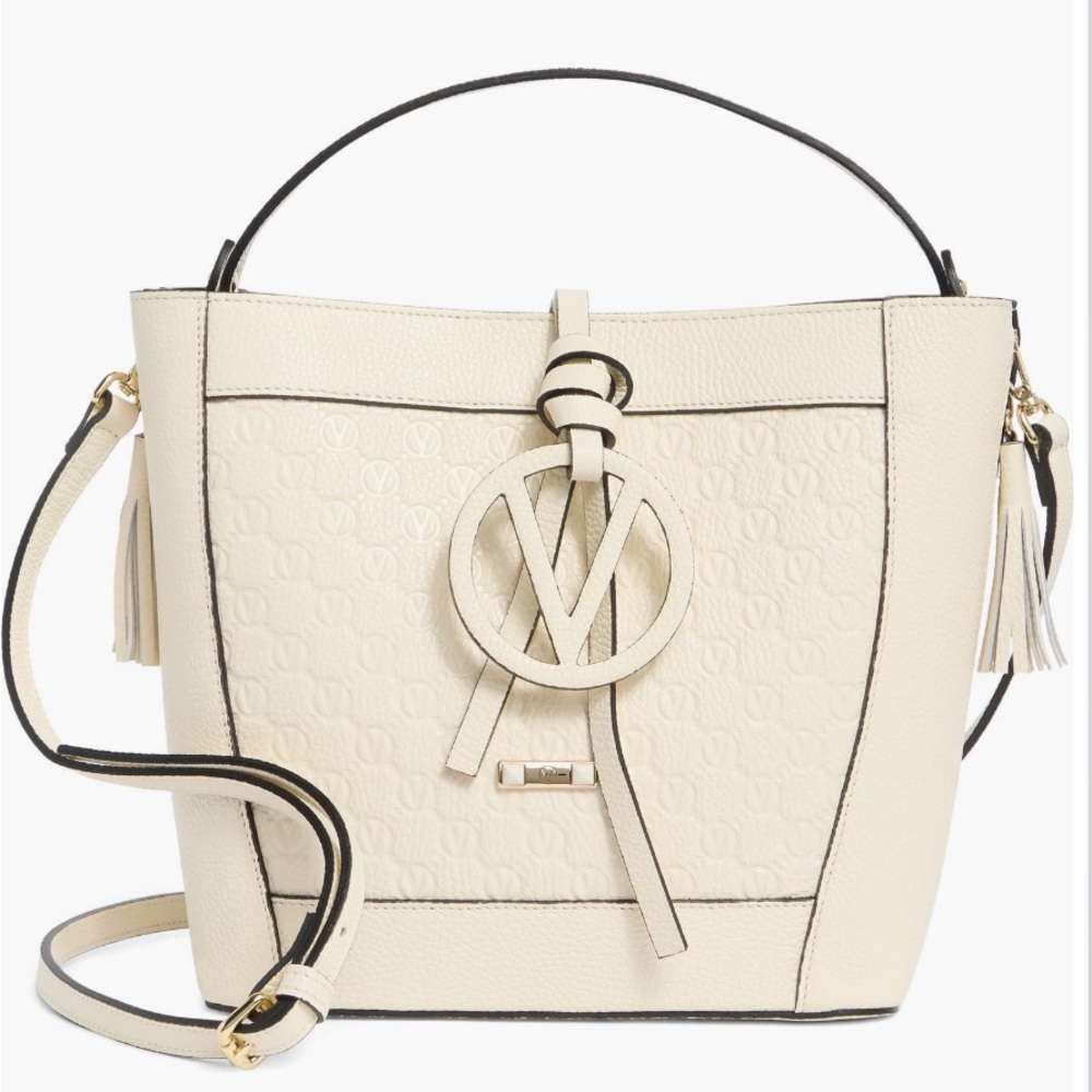Valentino by Mario Valentino Callie Medallion Bucket Bag